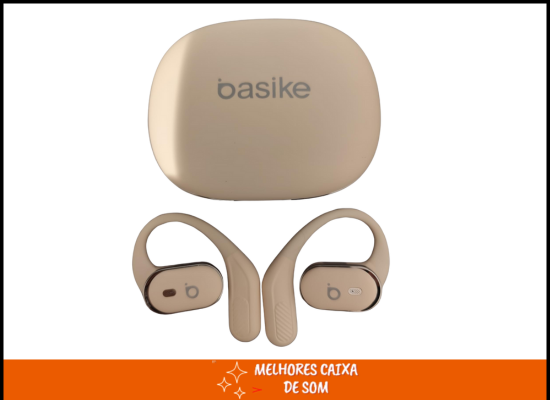 Melhor Fone De Ouvido Bluetooth Esportes Basike: T6, IPX5/OWS