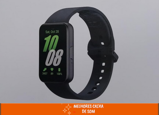 Melhor Smartwatch Samsung Galaxy: Fit3 Display 1.6” Grafite