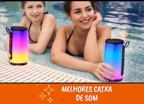 Melhores Caixa de Som: Caixa de Som JYX Bluetooth Portátil